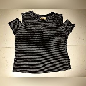 Women’s Hollister Striped Crop Top